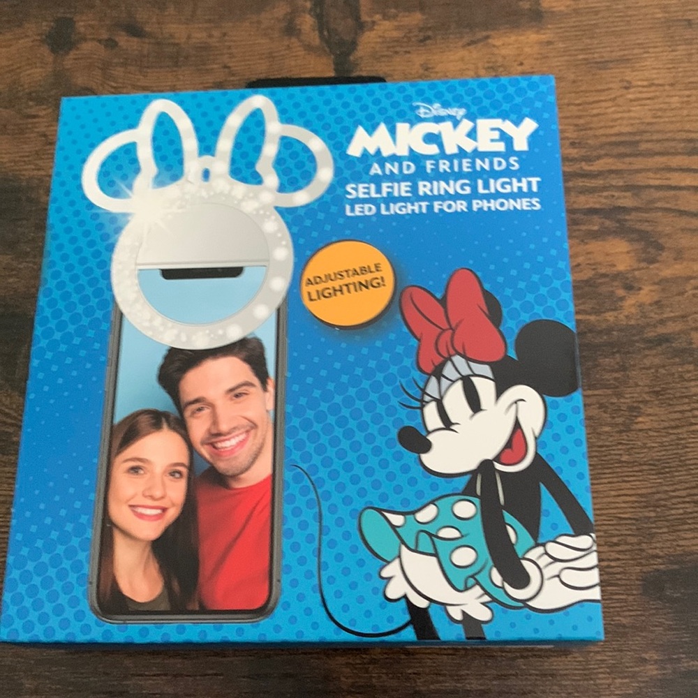 Disney Minnie mouse selfie ring light